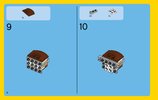 Notice / Instructions de Montage - LEGO - Creator - 31044 - Les animaux du parc: Page 6