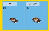 Notice / Instructions de Montage - LEGO - Creator - 31044 - Les animaux du parc: Page 19