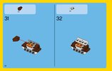 Notice / Instructions de Montage - LEGO - Creator - 31044 - Les animaux du parc: Page 20