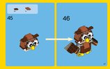 Notice / Instructions de Montage - LEGO - Creator - 31044 - Les animaux du parc: Page 27