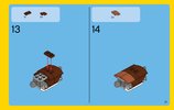 Notice / Instructions de Montage - LEGO - Creator - 31044 - Les animaux du parc: Page 21