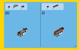 Notice / Instructions de Montage - LEGO - Creator - 31044 - Les animaux du parc: Page 25