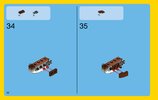 Notice / Instructions de Montage - LEGO - Creator - 31044 - Les animaux du parc: Page 32