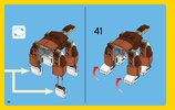 Notice / Instructions de Montage - LEGO - Creator - 31044 - Les animaux du parc: Page 36