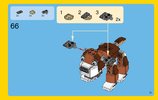 Notice / Instructions de Montage - LEGO - Creator - 31044 - Les animaux du parc: Page 51