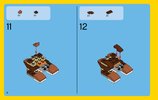 Notice / Instructions de Montage - LEGO - Creator - 31044 - Les animaux du parc: Page 8