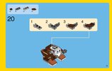 Notice / Instructions de Montage - LEGO - Creator - 31044 - Les animaux du parc: Page 13