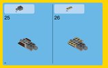 Notice / Instructions de Montage - LEGO - Creator - 31044 - Les animaux du parc: Page 16