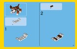 Notice / Instructions de Montage - LEGO - Creator - 31044 - Les animaux du parc: Page 15