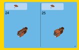 Notice / Instructions de Montage - LEGO - Creator - 31044 - Les animaux du parc: Page 27