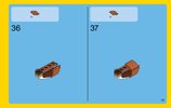 Notice / Instructions de Montage - LEGO - Creator - 31044 - Les animaux du parc: Page 33