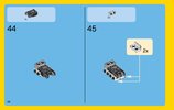 Notice / Instructions de Montage - LEGO - Creator - 31044 - Les animaux du parc: Page 38