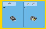 Notice / Instructions de Montage - LEGO - Creator - 31044 - Les animaux du parc: Page 39