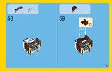 Notice / Instructions de Montage - LEGO - Creator - 31044 - Les animaux du parc: Page 45