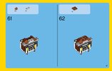 Notice / Instructions de Montage - LEGO - Creator - 31044 - Les animaux du parc: Page 47