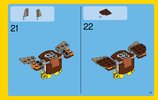 Notice / Instructions de Montage - LEGO - Creator - 31044 - Les animaux du parc: Page 15