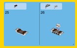 Notice / Instructions de Montage - LEGO - Creator - 31044 - Les animaux du parc: Page 17