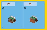 Notice / Instructions de Montage - LEGO - Creator - 31044 - Les animaux du parc: Page 22