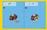 Notice / Instructions de Montage - LEGO - Creator - 31044 - Les animaux du parc: Page 25