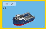 Notice / Instructions de Montage - LEGO - Creator - 31045 - L'explorateur des océans: Page 35