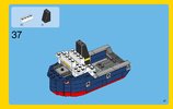 Notice / Instructions de Montage - LEGO - Creator - 31045 - L'explorateur des océans: Page 37