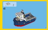 Notice / Instructions de Montage - LEGO - Creator - 31045 - L'explorateur des océans: Page 41