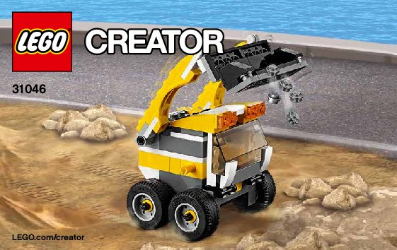 Notice / Instructions de Montage - LEGO - Creator - 31046 - La voiture rapide: Page 1