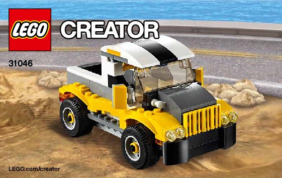 Notice / Instructions de Montage - LEGO - Creator - 31046 - La voiture rapide: Page 1