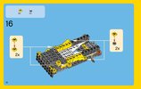 Notice / Instructions de Montage - LEGO - Creator - 31046 - La voiture rapide: Page 16