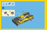 Notice / Instructions de Montage - LEGO - Creator - 31046 - La voiture rapide: Page 18