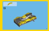 Notice / Instructions de Montage - LEGO - Creator - 31046 - La voiture rapide: Page 19