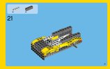 Notice / Instructions de Montage - LEGO - Creator - 31046 - La voiture rapide: Page 21