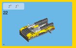 Notice / Instructions de Montage - LEGO - Creator - 31046 - La voiture rapide: Page 22