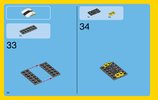 Notice / Instructions de Montage - LEGO - Creator - 31046 - La voiture rapide: Page 34