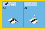 Notice / Instructions de Montage - LEGO - Creator - 31046 - La voiture rapide: Page 35