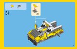 Notice / Instructions de Montage - LEGO - Creator - 31046 - La voiture rapide: Page 31