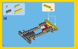 Notice / Instructions de Montage - LEGO - Creator - 31046 - La voiture rapide: Page 14