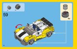 Notice / Instructions de Montage - LEGO - Creator - 31046 - La voiture rapide: Page 54