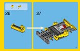 Notice / Instructions de Montage - LEGO - Creator - 31046 - La voiture rapide: Page 21