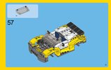 Notice / Instructions de Montage - LEGO - Creator - 31046 - La voiture rapide: Page 51