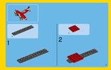 Notice / Instructions de Montage - LEGO - Creator - 31047 - L'avion à hélices: Page 3