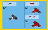 Notice / Instructions de Montage - LEGO - Creator - 31047 - L'avion à hélices: Page 45