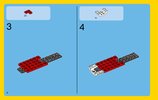 Notice / Instructions de Montage - LEGO - Creator - 31047 - L'avion à hélices: Page 4