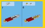 Notice / Instructions de Montage - LEGO - Creator - 31047 - L'avion à hélices: Page 6