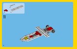 Notice / Instructions de Montage - LEGO - Creator - 31047 - L'avion à hélices: Page 8