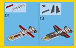 Notice / Instructions de Montage - LEGO - Creator - 31047 - L'avion à hélices: Page 9