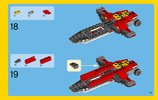 Notice / Instructions de Montage - LEGO - Creator - 31047 - L'avion à hélices: Page 13