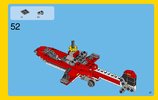 Notice / Instructions de Montage - LEGO - Creator - 31047 - L'avion à hélices: Page 37