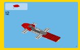 Notice / Instructions de Montage - LEGO - Creator - 31047 - L'avion à hélices: Page 11