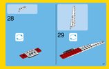 Notice / Instructions de Montage - LEGO - Creator - 31047 - L'avion à hélices: Page 27